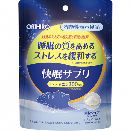 Orihiro Теанин для здорового сна 