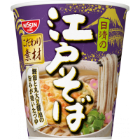 Nissin Лапша соба 'Эдо' по-токийски с тофу и овощами (стакан), 75 г