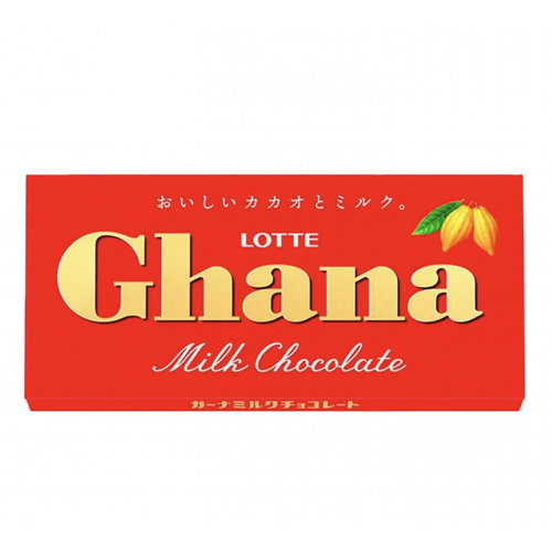 Lotte Шоколад ГАНА молочный, 50 г