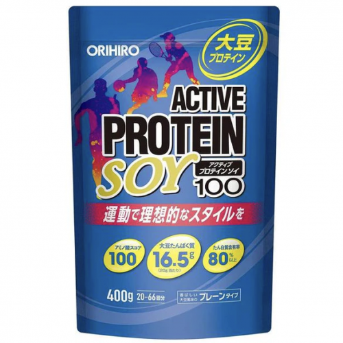Orihiro Соевый протеин 100 (порошок), 400 г