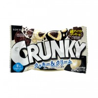 Lotte Шоколадное драже Crunky Печенье и сливки, 37 г