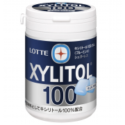 Lotte Резинка жевательная Xylitol голубая мята (slim bottle), 133 г Lotte Резинка жевательная Xylitol голубая мята (slim bottle), 133 г