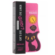 Jigott Cat's Eye Waterproof Liquid Eyeliner Подводка для глаз глубокого черного цвета, 9 г Jigott Cat's Eye Waterproof Liquid Eyeliner Подводка для глаз глубокого черного цвета, 9 г