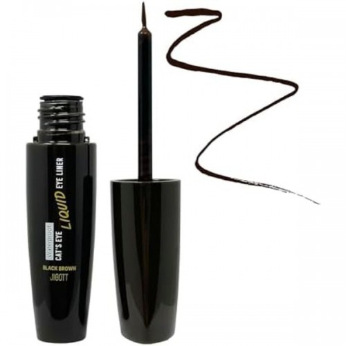 Jigott Cat's Eye Waterproof Liquid Eyeliner (Black Brown) Подводка для глаз чёрно‑коричневая Jigott Cat's Eye Waterproof Liquid Eyeliner (Black Brown) Подводка для глаз чёрно‑коричневая
