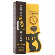 Jigott Cat's Eye Waterproof Liquid Eyeliner (Black Brown) Подводка для глаз чёрно‑коричневая Jigott Cat's Eye Waterproof Liquid Eyeliner (Black Brown) Подводка для глаз чёрно‑коричневая