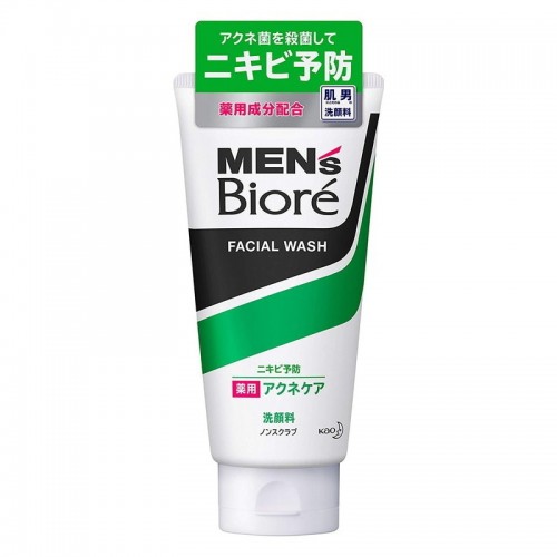 KAO Men's Biore Micro Scrub Пенка для умывания мужская с антибактериальными и противовоспалительными компонентами