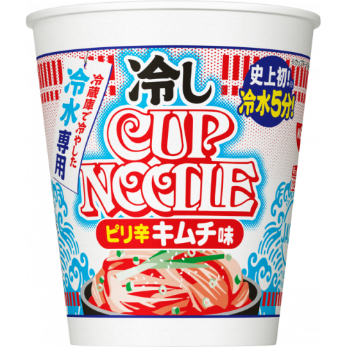 Лапша Ниссин NISSIN Холодный Рамен Кимчи