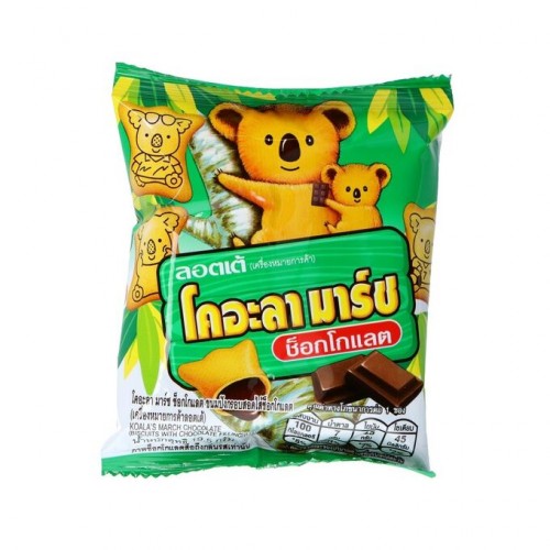 Печенье Lotte 'Коала Марш' с шоколадом, 19,5 г