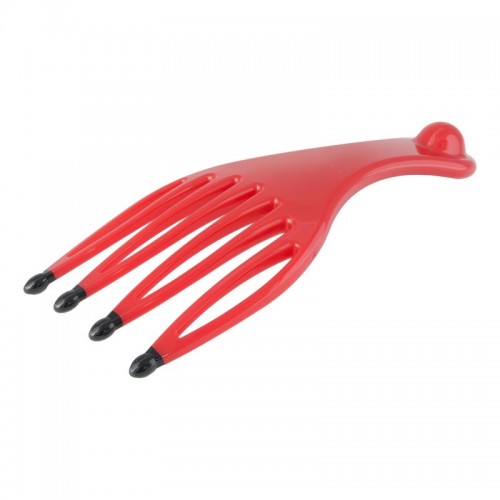 VESS Массажер для кожи головы с закругленными зубцами и природными минералами VESS Массажер для кожи головы с закругленными зубцами и природными минералами