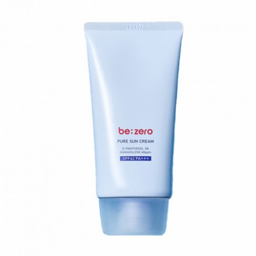 Солнцезащитный крем с пантенолом и гвайазуленом Derma Factory be; zero PURE SUN CREAM