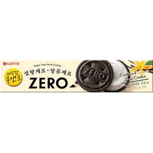 Lotte Печенье без сахара ZERO Cookies&Cream