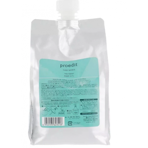 Увлажняющая маска для сухих и поврежденных волос Lebel PROEDIT HAIR TREATMENT SOFT FIT PLUS