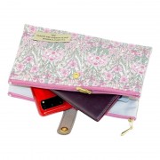 Косметичка женская Луговые цветы, 12,5*20 см Косметичка женская Луговые цветы, 12,5*20 см