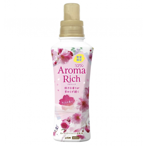 LION Aroma Rich Кондиционер для белья, 400 мл