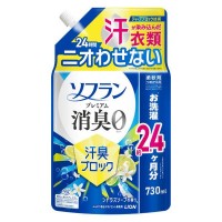 LION SOFLAN Premium Deodorizer Кондиционер для белья (мощный антибактериальный эффект для защиты от неприятного запаха