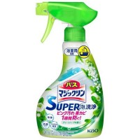 Чистящее средство для ванной комнаты с антибактериальным эффектом KAO Bath Magiclean, с ароматом трав, 350 мл
