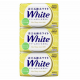 KAO White Refresh Citrus Кусковое крем-мыло со скваланом, с освежающим цитрусовым ароматом, 3 шт х 130 г