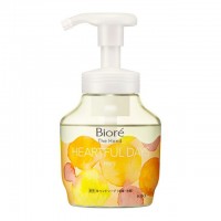 KAO Biore The Hand Sunny Fruit Жидкое мыло-пенка для рук с гиалуроновой кислотой и ароматом солнечных фруктов