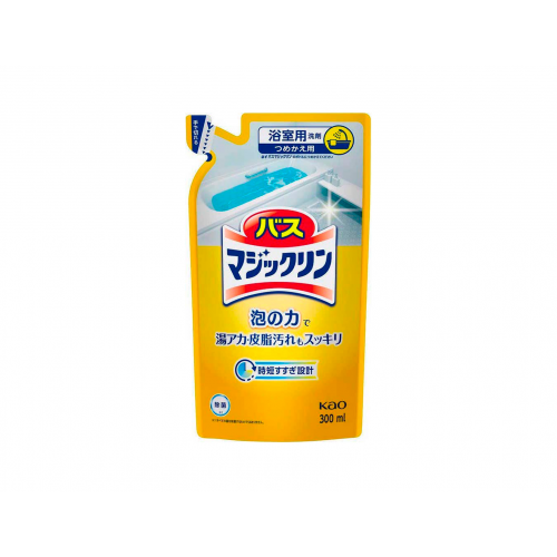 KAO Bath Magiclean Lemon Чистящее средство для ванной комнаты с антибактериальным эффектом с ароматом лимона