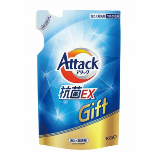 KAO Attack Antibacterial EX Gift K AR-30A Концентрированное жидкое средство для стирки с антибактериальным эффектом