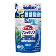 KAO Toilet Magiclean Deodorant & Clean Mint Дезодорирующий и чистящий спрей-пенка для туалета, аромат мяты, сменная упаковка KAO Toilet Magiclean Deodorant & Clean Mint Дезодорирующий и чистящий спрей-пенка для туалета, аромат мяты, сменная упаковка