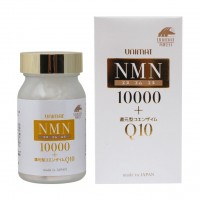 Unimat Riken Комплекс для поддержания молодости NMN 10000 + Активная форма коэнзима Q10, 80 капсул