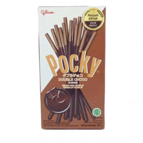 Шоколадные палочки Pocky Double Choco Glico, 47 г