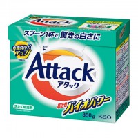 KAO Attack Highly Active Bio Power Концентрированный стиральный порошок с комплексом активных биоэнзимов, с ароматом цветочного мыла