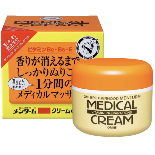 Лечебный крем для рук и тела ROHTO Omi Menturm Medical