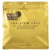 Маска для лица KORJAPAN со стволовыми клетками, экзосомами, 2 видами ретинола, 3 видами витамина С, бакучиолом, ниацинамидом и растительными экстрактами, 30 шт