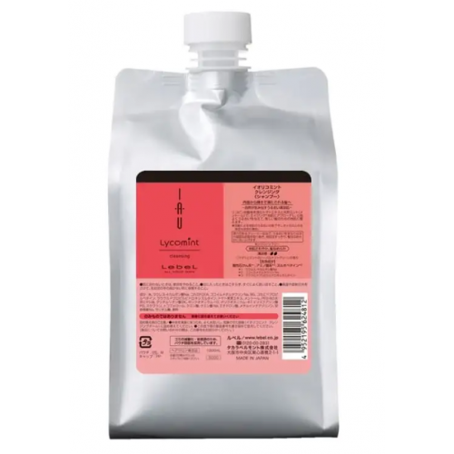 Шампунь антиоксидантный для увлажнения волос Lebel IAU Lycomint cleansing