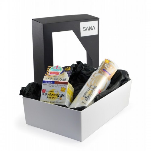 SANA Soy Wrinkle Подарочный набор 'ОМОЛОЖЕНИЕ И УВЛАЖНЕНИЕ С РЕТИНОЛОМ' лосьон + крем SANA Soy Wrinkle Подарочный набор 'ОМОЛОЖЕНИЕ И УВЛАЖНЕНИЕ С РЕТИНОЛОМ' лосьон + крем