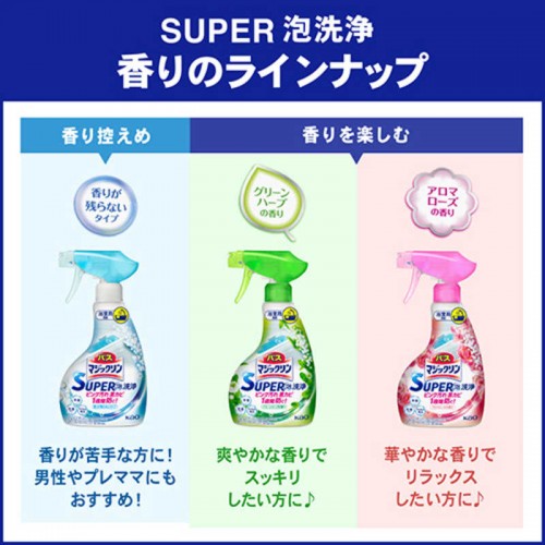 Чистящее средство для ванной комнаты с антибактериальным эффектом KAO Bath Magiclean, без аромата, 350 мл Чистящее средство для ванной комнаты с антибактериальным эффектом KAO Bath Magiclean, без аромата, 350 мл