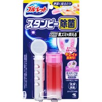 Дезодорирующий очиститель-цветок для туалетов, KOBAYASHI Bluelet Stampy Relaxing Aroma, с цветочным ароматом, 28г