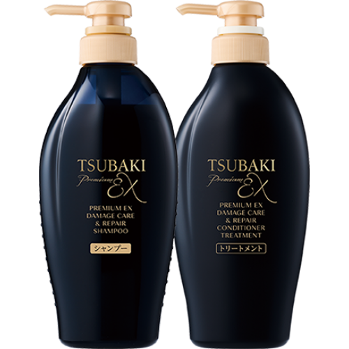 FINETODAY Tsubaki Premium EX DAMAGE CARE & REPAIR Набор из шампуня и кондиционера для восстановления и предотвращения повреждений волос, с ароматом листьев камелии FINETODAY Tsubaki Premium EX DAMAGE CARE & REPAIR Набор из шампуня и кондиционера для восстановления и предотвращения повреждений волос, с ароматом листьев камелии