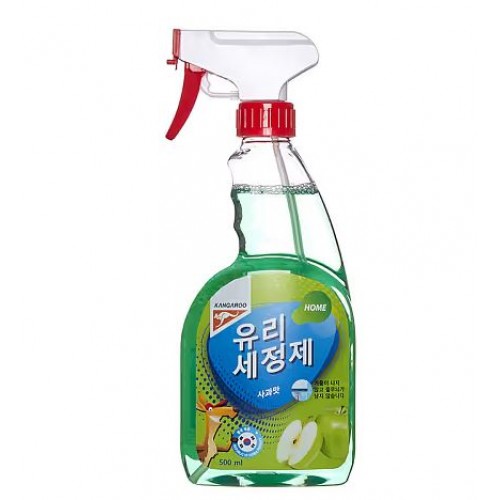 Очиститель стекол и зеркал Kangaroo Home с ароматом яблока