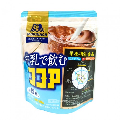 Morinaga Какао растворимое, мягкая упаковка, 180 г