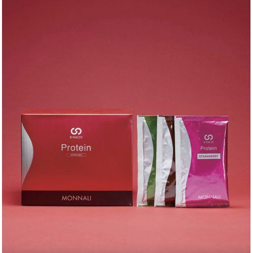 MONNALI B-HACHI Protein Диетический коктейль для стройности, вкус матча, шоколад, клубника MONNALI B-HACHI Protein Диетический коктейль для стройности, вкус матча, шоколад, клубника