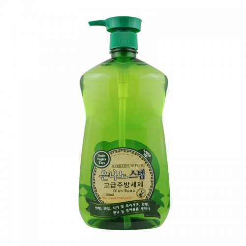 NANO SILVER STEP Dishwashing liquid Жидкость для мытья посуды с серебром 