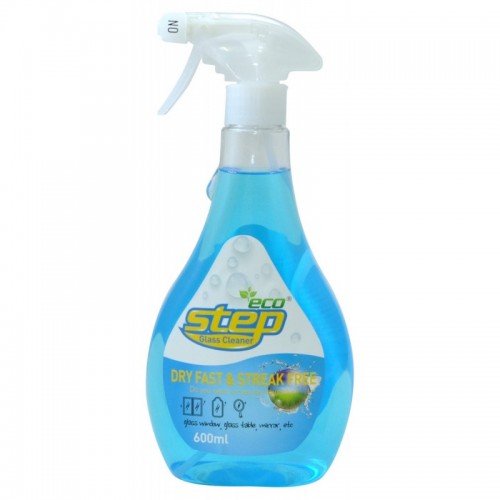 ORANGE STEP Glass cleaner Жидкое средство для стекол с апельсиновым маслом 600 мл