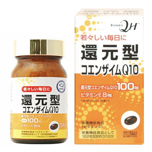 Unimat Riken Убихинол Kaneka Восстановленный коэнзим Q10, 60 капсул на 30 дней