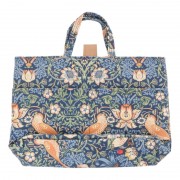 Сумочка-косметичка с ручками и клапаном Цветы и птицы Сумочка-косметичка с ручками и клапаном Цветы и птицы