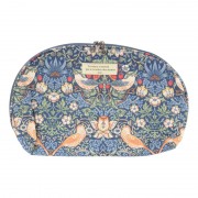 Косметичка женская овальная Цветы и птицы Косметичка женская овальная Цветы и птицы