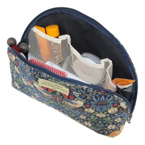 Косметичка женская овальная Цветы и птицы Косметичка женская овальная Цветы и птицы