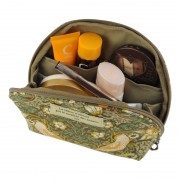 Косметичка женская овальная 'Цветы и птицы', хаки Косметичка женская овальная 'Цветы и птицы', хаки
