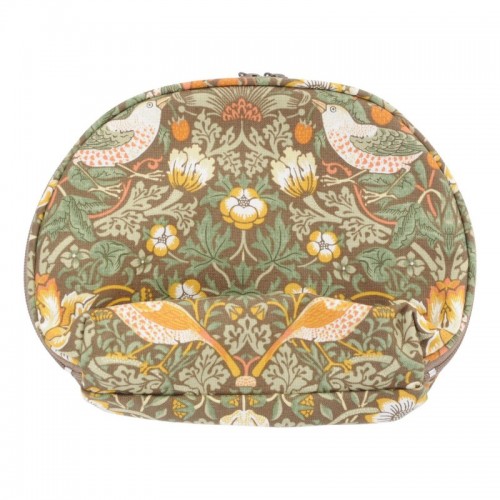 Косметичка женская овальная 'Цветы и птицы', хаки Косметичка женская овальная 'Цветы и птицы', хаки