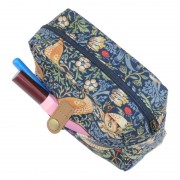 Косметичка женская 'Цветы и птицы', синий цвет Косметичка женская 'Цветы и птицы', синий цвет