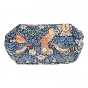 Косметичка женская 'Цветы и птицы', синий цвет Косметичка женская 'Цветы и птицы', синий цвет