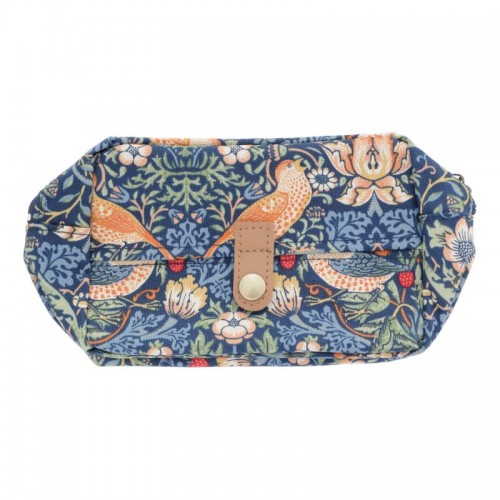 Косметичка женская 'Цветы и птицы', синий цвет Косметичка женская 'Цветы и птицы', синий цвет