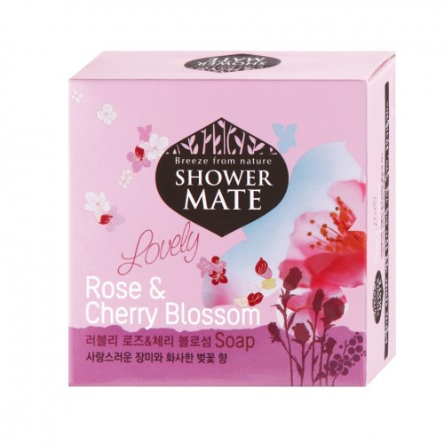 Мыло косметическое Шауэр Мэйт Розовое, 100 г